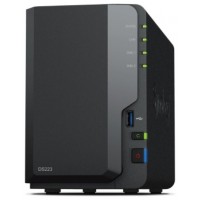 NAS SYNOLOGY 2 BAY DS223 2GB 3 x USB 3.2 1 RJ-45