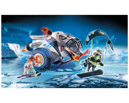 Playmobil espias spy team planeador nieve-MR7 Playmobil espias spy team planeador nieve