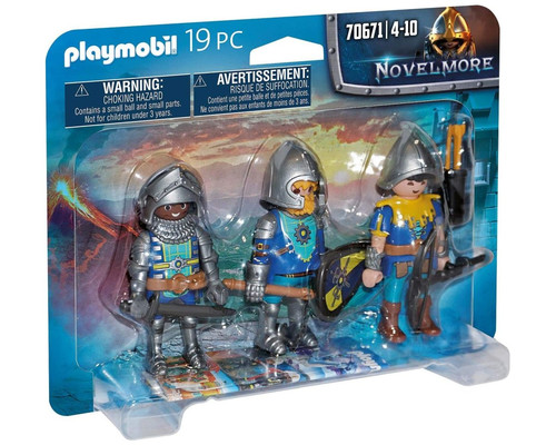 Playmobil set 3 caballeros novelmore-MR2 Playmobil set 3 caballeros novelmore