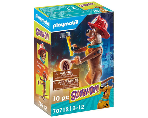 Playmobil scooby - doo! figura coleccionable bombero-MR1 Playmobil scooby - doo! figura coleccionable bombero
