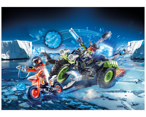 Playmobil espias rebeldes del artico triciclo-MR7 Playmobil espias rebeldes del artico triciclo