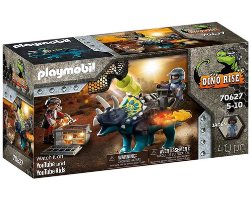 Playmobil triceratops: disturbios por las piedras-MR6 Playmobil triceratops: disturbios por las piedras
