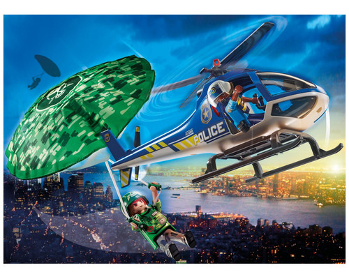 Playmobil ciudad helicoptero policia persecucion en-MR5 Playmobil ciudad helicoptero policia persecucion en