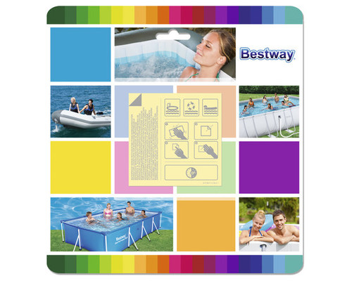 Bestway 62091 - kit de reparación-MR0 Bestway 62091 - kit de reparación