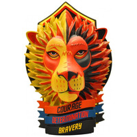 Figura plastoy harry potter blason gryffindor-10MR Figura plastoy harry potter blason gryffindor