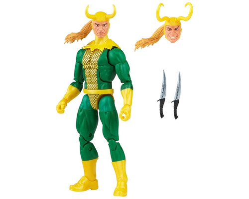 Figura hasbro marvel legends loki clasico-MR4 Figura hasbro marvel legends loki clasico