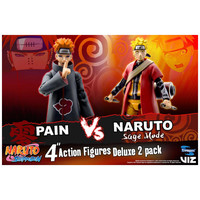 Pack 2 figuras toynami naruto naruto-7MR Pack 2 figuras toynami naruto naruto