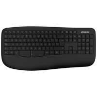 Phoenix k201 teclado ergonomico inalambrico 2.4ghz-4MR Phoenix k201 teclado ergonomico inalambrico 2.4ghz