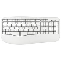 Phoenix k201 teclado ergonómico inalámbrico 2.4ghz-6MR Phoenix k201 teclado ergonómico inalámbrico 2.4ghz