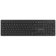 Teclado inalambrico qwerty phoenix k200 negro-MR5 Teclado inalambrico qwerty phoenix k200 negro