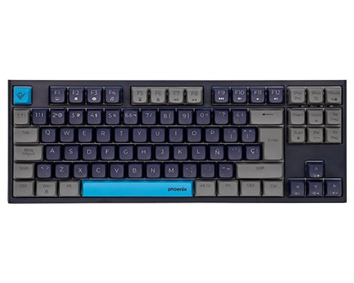 Teclado gaming royal pbt mecanico negro-MR18 Teclado gaming royal pbt mecanico negro