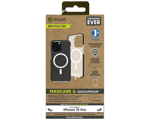 Funda muvit recycletek magsafe shockproof 3m