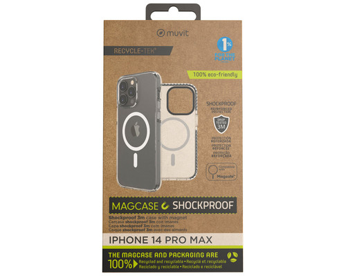 Funda muvit recycletek magsafe shockproof 3m