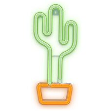 Lampara forever neon led cactus orange-MR3 Lampara forever neon led cactus orange