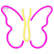 Lampara forever neon led butterfly pink-MR3 Lampara forever neon led butterfly pink