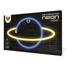 Lampara forever neon led saturn yellow-MR3 Lampara forever neon led saturn yellow