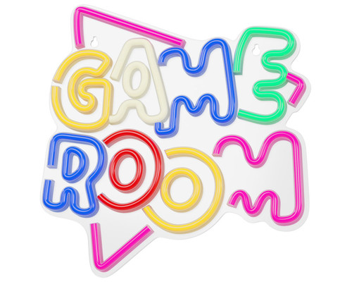 Lampara forever neon plexi led game-MR8 Lampara forever neon plexi led game