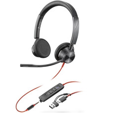 Auriculares poly estéreo blackwire 3325 con-MR10 Auriculares poly estéreo blackwire 3325 con