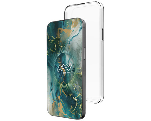 Carcasa myway apple iphone 15 transparente
