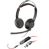 Auriculares poly blackwire 5220 negro-14MR Auriculares poly blackwire 5220 negro