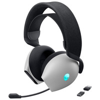 Auriculares gaming dell tri - mode inalambrico blanco-22MR Auriculares gaming dell tri - mode inalambrico blanco