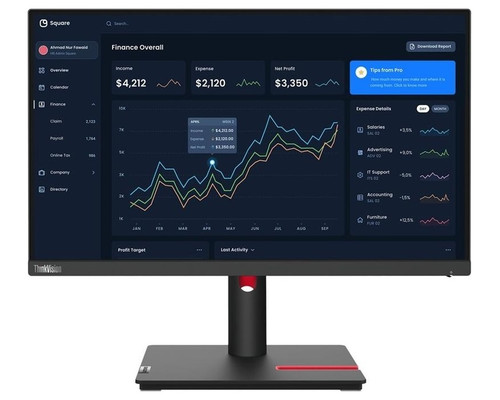 Monitor lenovo thinkvision t22i - 30 21.5 pulgadas fhd-MR31 Monitor lenovo thinkvision t22i - 30 21.5 pulgadas fhd