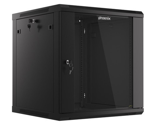 Armario rack phoenix 12u 600x600x640 auto - ensamblado-MR19 Armario rack phoenix 12u 600x600x640 auto - ensamblado