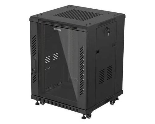 Armario rack phoenix 15u 600x600 pie-MR33 Armario rack phoenix 15u 600x600 pie