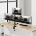 SOPORTE AISENS MESA ECO GIRATORIO INCLINABLE 4 MONITORES 8KG 13-27-DI10 SOPORTE AISENS MESA ECO GIRATORIO INCLINABLE 4 MONITORES 8KG 13-27