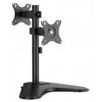 SOPORTE AISENS MESA ECO INCLINABLE ROTABLE 2 MONITORES/POS 8KG 17-32 NEGRO