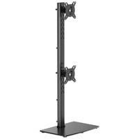 SOPORTE AISENS MESA PEANA GIRATORIO INCLINABLE 2 MONITOR/TV 12KG 17-34"