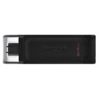 Kingston DataTraveler DT70 64GB USB C 3.2  Negro