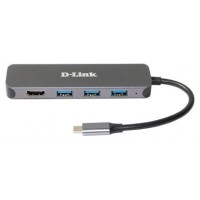 D-LINK DOCKING STATION USB-C 5 EN 1 CON HDMI/SUMINISTRO ELECTRICO