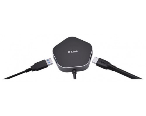 HUB D-LINK USB-C a HDMI,  USB-C 60W, 2xUSB3.0