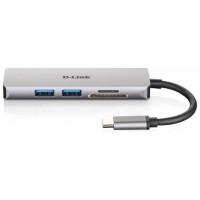 HUB D-LINK USB-C 5EN1 CON HDMI / 2xUSB3.0 / LECTOR DE TARJETAS