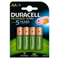 Duracell Pila Recargable HR6 AA 2500mAh Blister*4