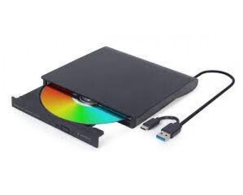 REGRABADORA EXTERNA DVD GEMBIRD USB NEGRA