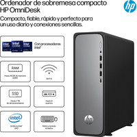 PC HP OMNIDESK SLIM S03-0019ns i5-14400 8GB 512GB FDOS PLATA-155DI PC HP OMNIDESK SLIM S03-0019ns i5-14400 8GB 512GB FDOS PLATA