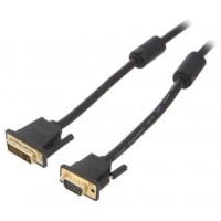 CONVERSOR DVI-D/M A VGA/M 3 M NEGRO VENTION
