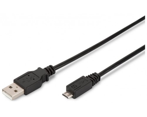 Ewent Cable USB 2.0  "A" M a Micro "B" M 0.5 m