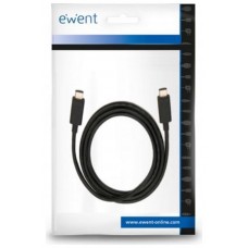 CABLE USB 3.2 EWENT GEN2X2 TYPE C 20GBPS SUPERSPEED 5A 4K 60HZ VIDEO DISPLAY 1M