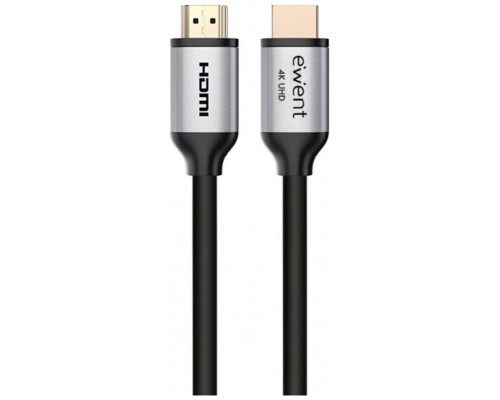 Ewent Cable HDMI 2.0 4K, Ethernet 1,8m