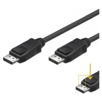 Ewent Cable Displayport 4k @ 60hZ, A/A AWG28, 2mt