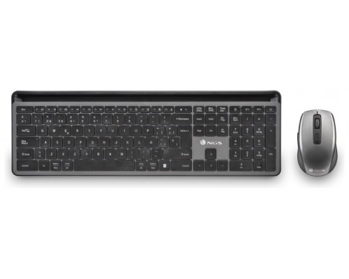 TECLADO + RATON WIRELESS ECLIPSE KIT NGS