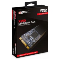 SSD M.2 2280 512GB EMTEC POWER PLUS X250 SATA (500GB)