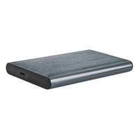 Gembird Caja USB 3.1 2.5 "" USB-C Alum.Cepill Gris-2IA Gembird Caja USB 3.1 2.5 "" USB-C Alum.Cepill Gris