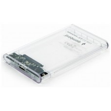 CARCASA DISCO DURO GEMBIRD SATA USB 3.0 2,5" TRANSPARENTE