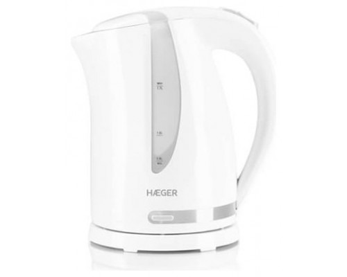 HERVIDOR ELECTRICO WHITENESS 1.7L 2200W BLANCO HAEGER