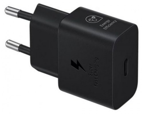 CARGADOR SAMSUNG USB-C 25W GAN BLACK SIN CABLE