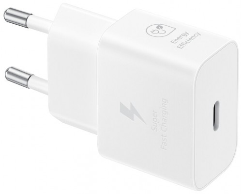 CARGADOR SAMSUNG USB-C 25W GAN BLANCO SIN CABLE EP-T2510NWEGWW